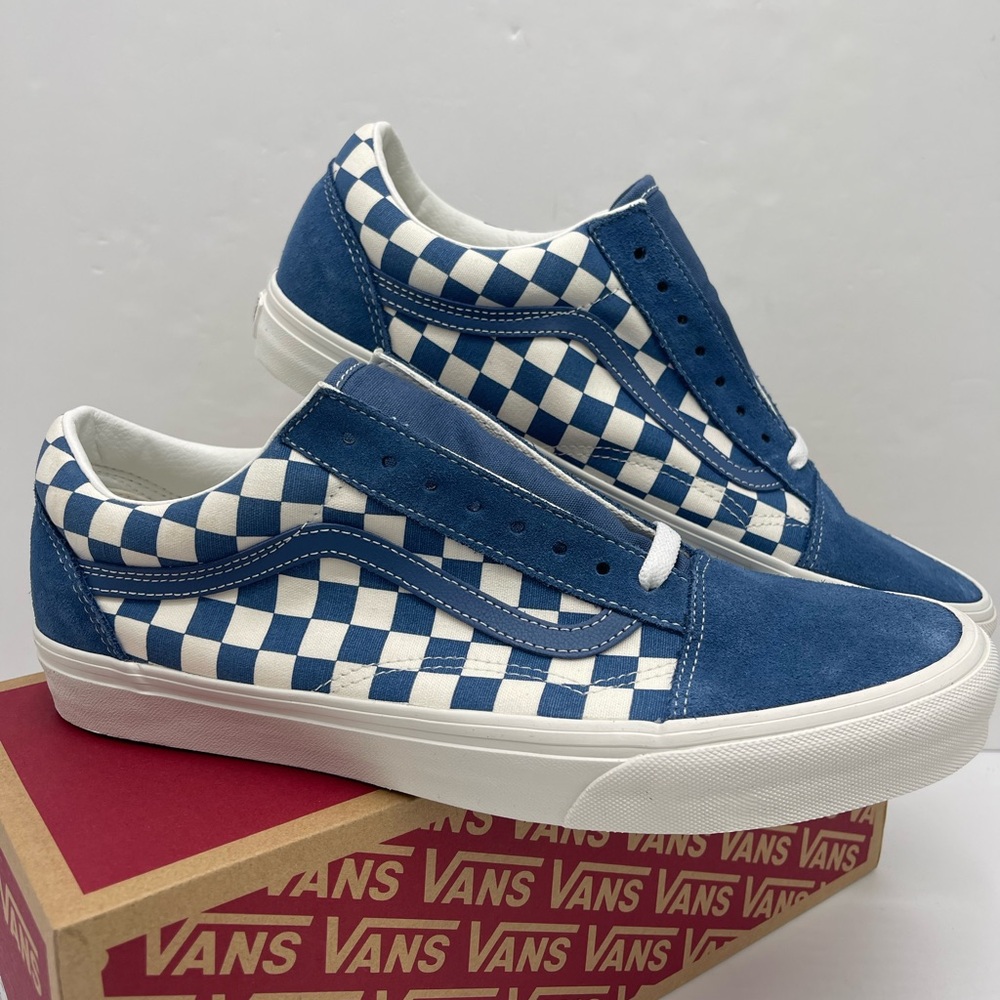 Vans WMNS Old Skool
Checkerboard Navy/White
VN000D7ZNUT Sneakers - Picture 8 of 16
